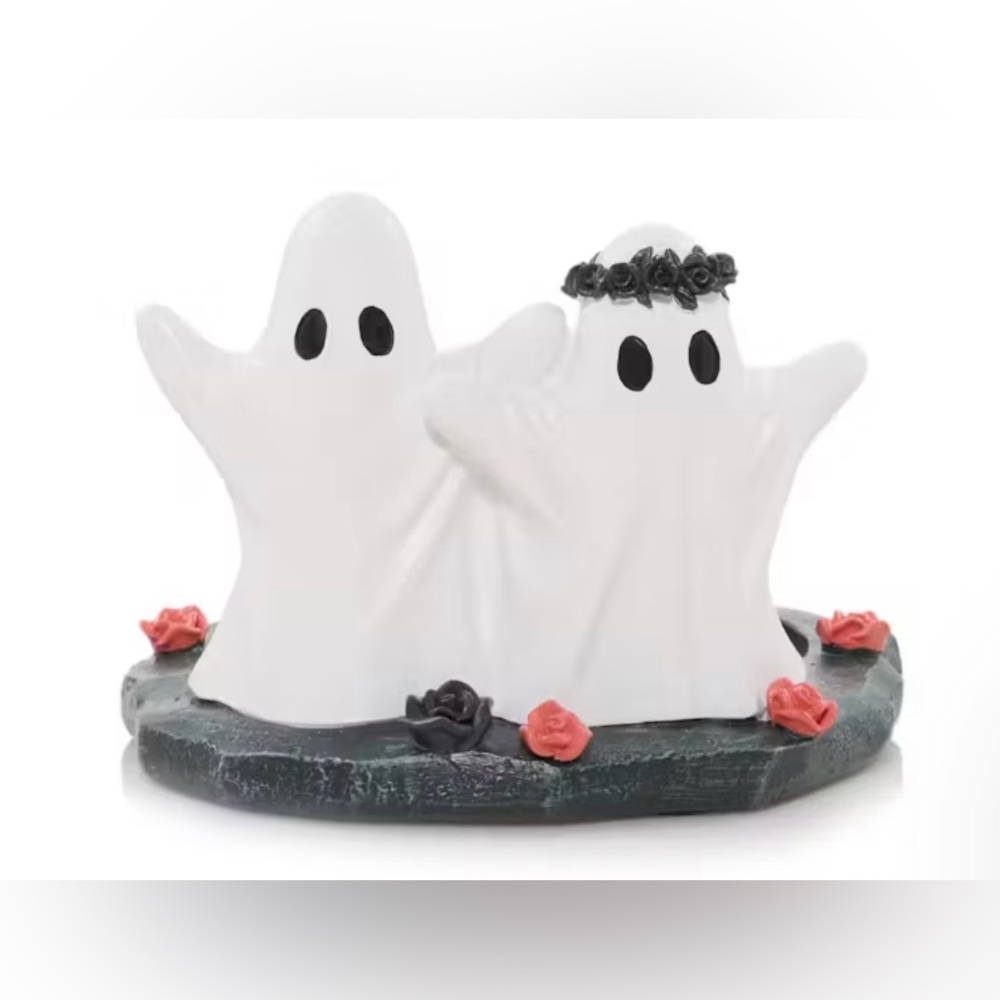 Yankee Candle Halloween Ghosts Resin Candle Holder NIB 2656575